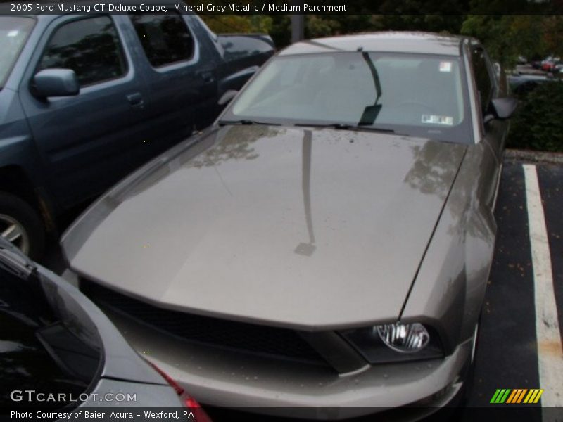 Mineral Grey Metallic / Medium Parchment 2005 Ford Mustang GT Deluxe Coupe
