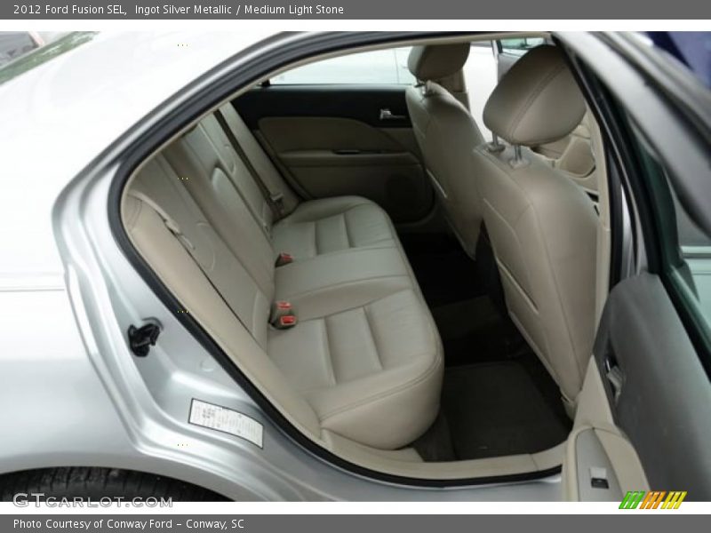 Ingot Silver Metallic / Medium Light Stone 2012 Ford Fusion SEL