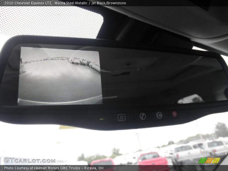 Mocha Steel Metallic / Jet Black/Brownstone 2010 Chevrolet Equinox LTZ