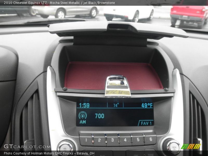 Mocha Steel Metallic / Jet Black/Brownstone 2010 Chevrolet Equinox LTZ
