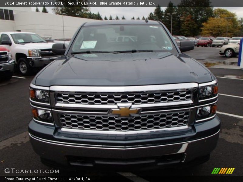 Blue Granite Metallic / Jet Black 2014 Chevrolet Silverado 1500 LT Regular Cab 4x4