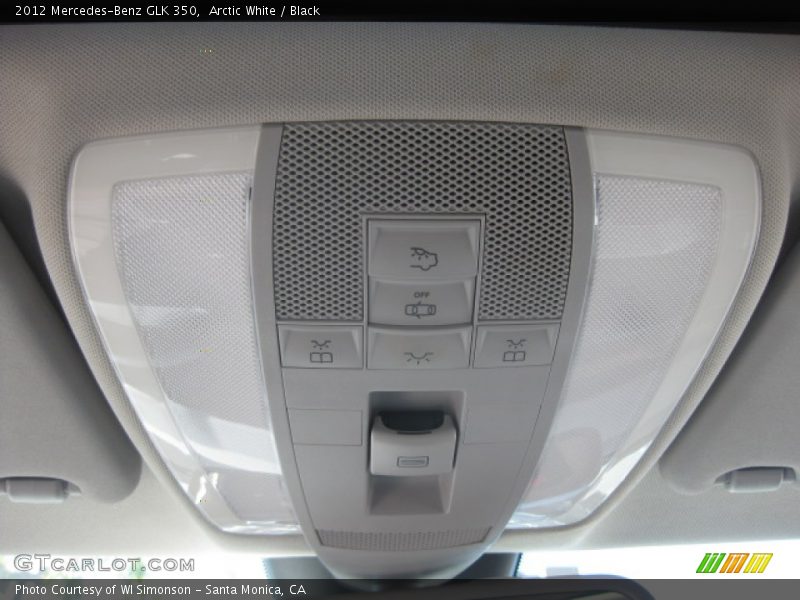 Arctic White / Black 2012 Mercedes-Benz GLK 350