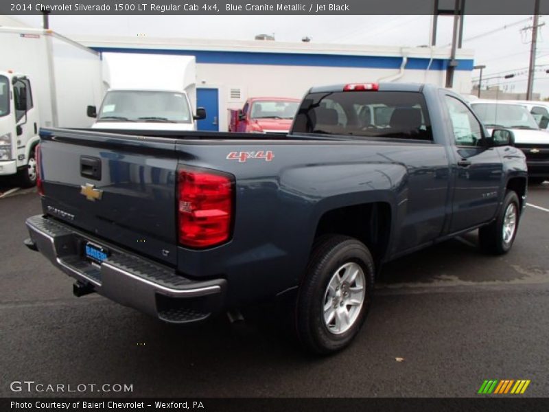 Blue Granite Metallic / Jet Black 2014 Chevrolet Silverado 1500 LT Regular Cab 4x4