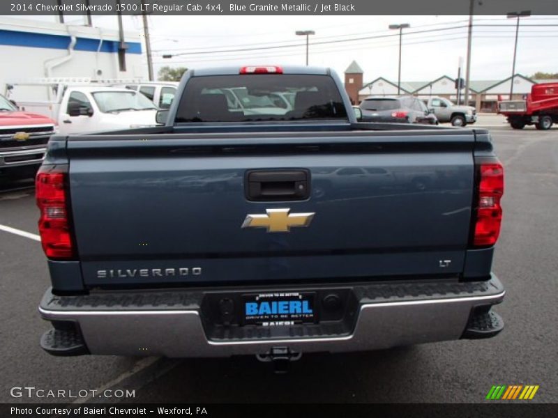 Blue Granite Metallic / Jet Black 2014 Chevrolet Silverado 1500 LT Regular Cab 4x4