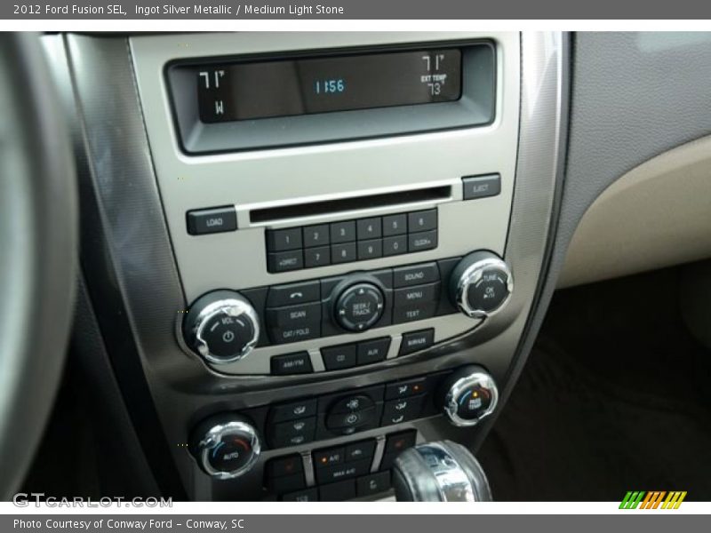 Ingot Silver Metallic / Medium Light Stone 2012 Ford Fusion SEL