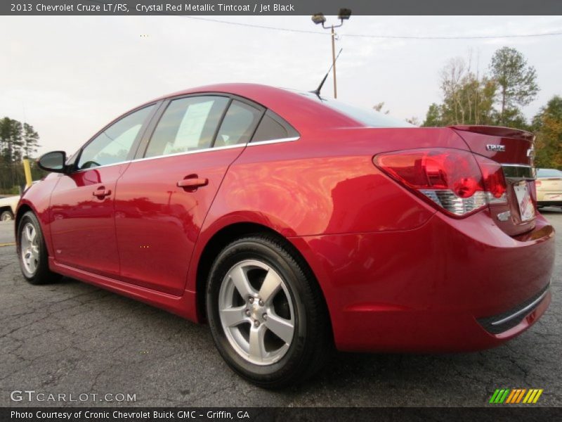 Crystal Red Metallic Tintcoat / Jet Black 2013 Chevrolet Cruze LT/RS