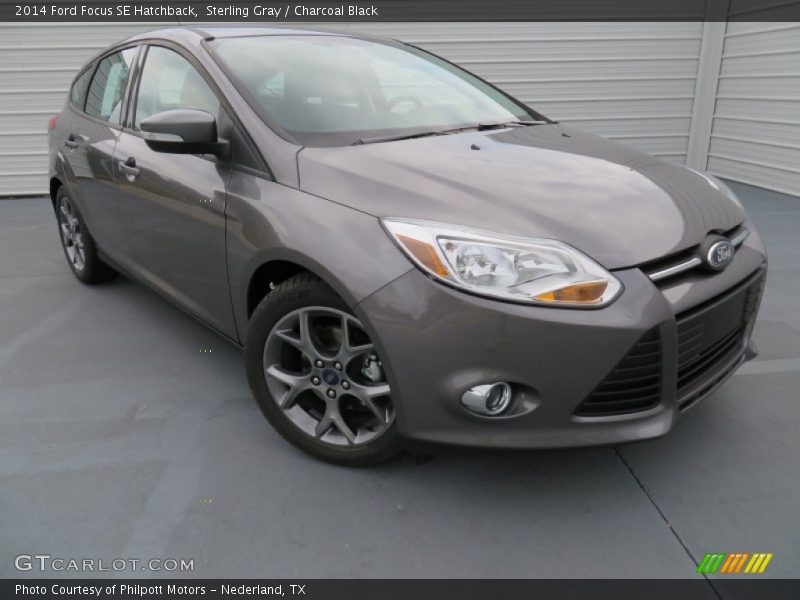 Sterling Gray / Charcoal Black 2014 Ford Focus SE Hatchback