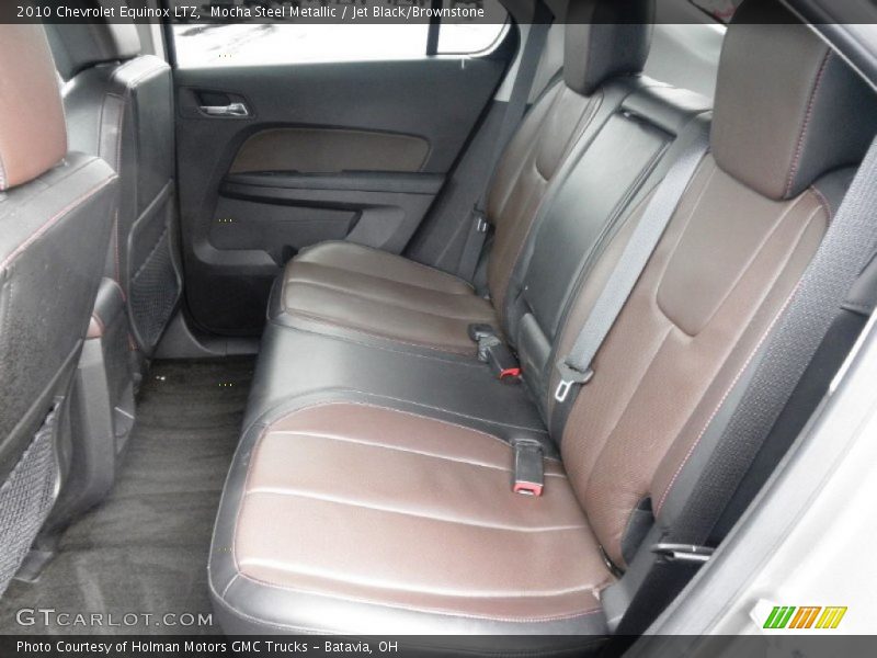 Mocha Steel Metallic / Jet Black/Brownstone 2010 Chevrolet Equinox LTZ