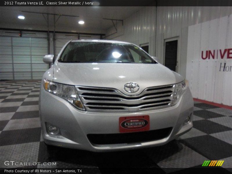 Classic Silver Metallic / Ivory 2012 Toyota Venza LE
