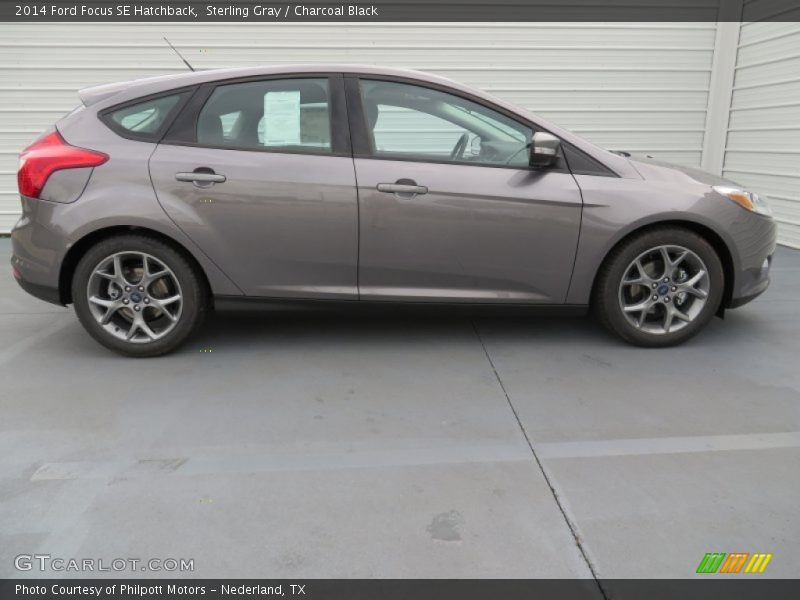 Sterling Gray / Charcoal Black 2014 Ford Focus SE Hatchback