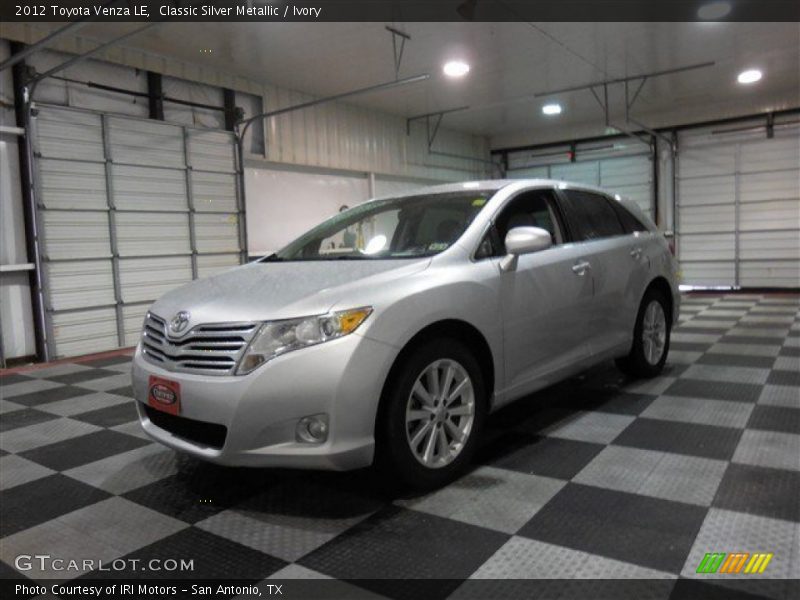 Classic Silver Metallic / Ivory 2012 Toyota Venza LE