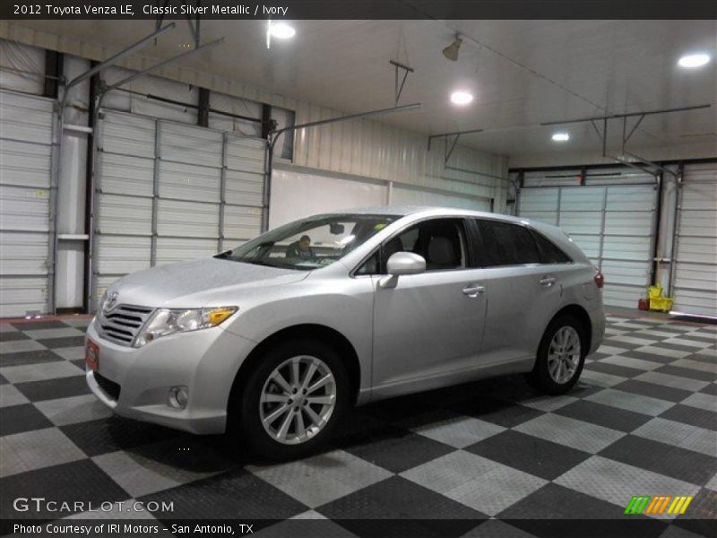 Classic Silver Metallic / Ivory 2012 Toyota Venza LE