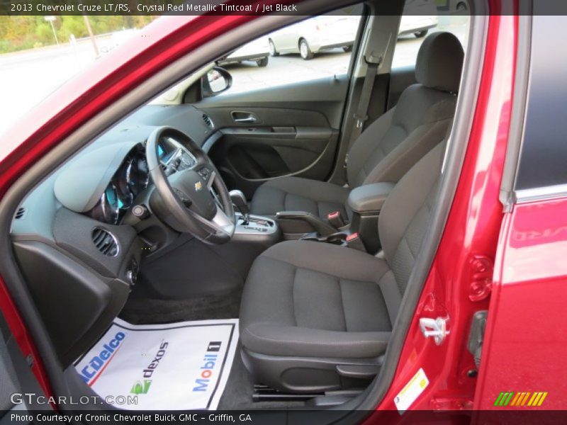 Crystal Red Metallic Tintcoat / Jet Black 2013 Chevrolet Cruze LT/RS