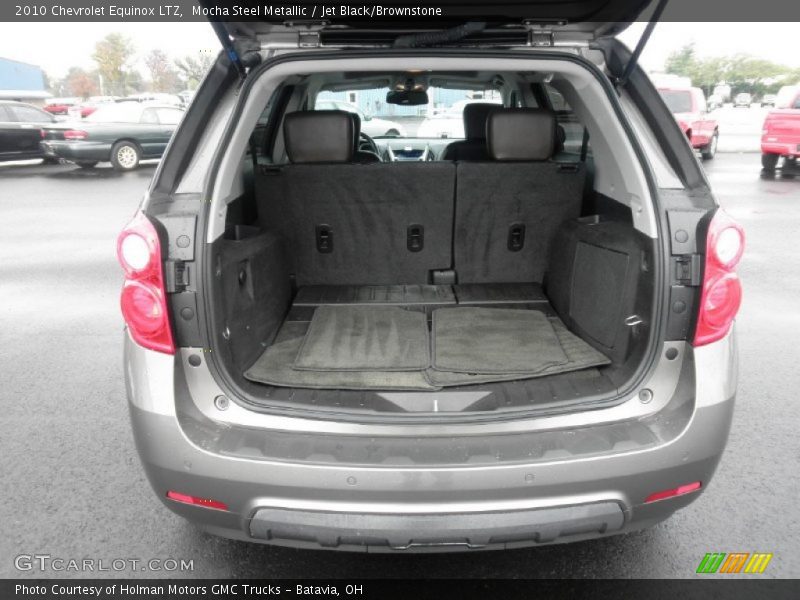 Mocha Steel Metallic / Jet Black/Brownstone 2010 Chevrolet Equinox LTZ
