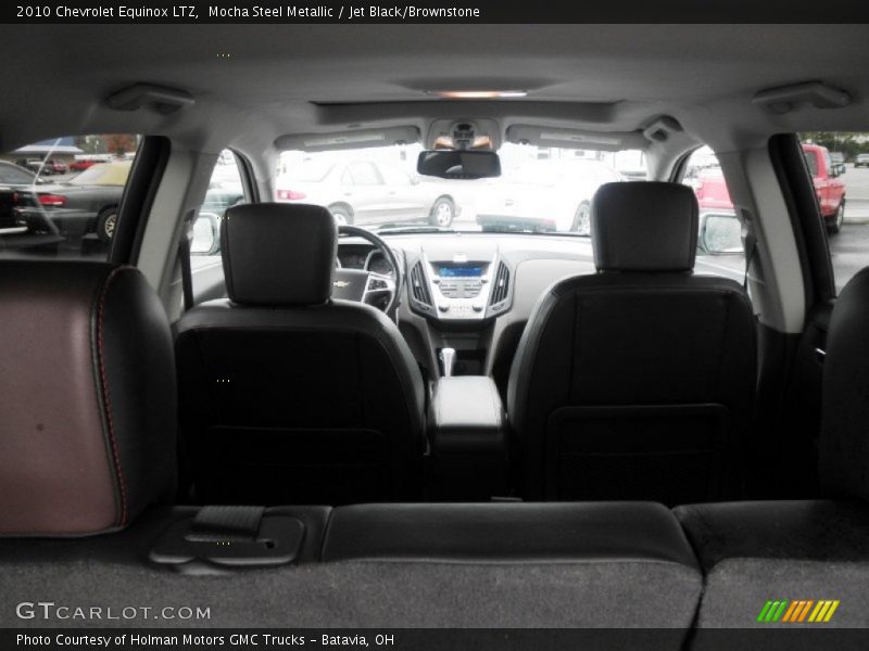 Mocha Steel Metallic / Jet Black/Brownstone 2010 Chevrolet Equinox LTZ