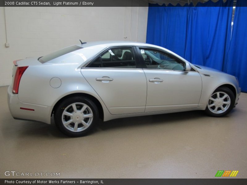 Light Platinum / Ebony 2008 Cadillac CTS Sedan