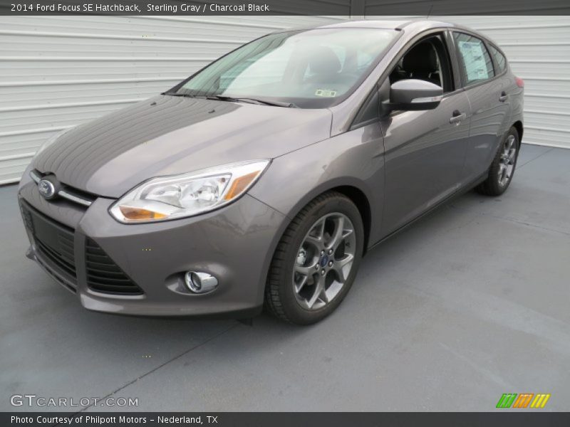 Sterling Gray / Charcoal Black 2014 Ford Focus SE Hatchback