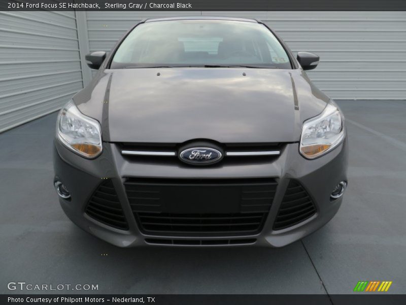 Sterling Gray / Charcoal Black 2014 Ford Focus SE Hatchback