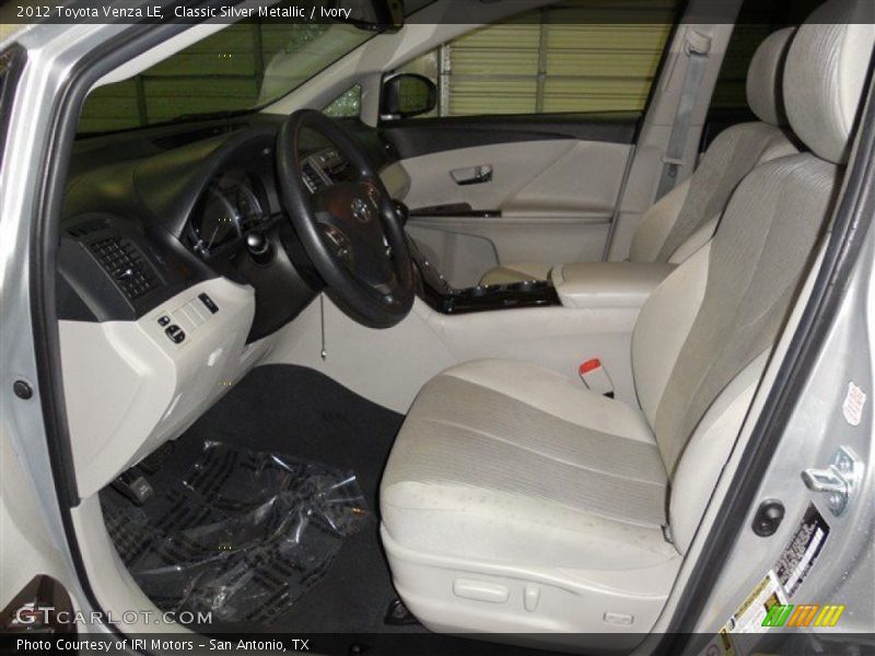 Classic Silver Metallic / Ivory 2012 Toyota Venza LE