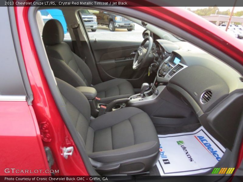Crystal Red Metallic Tintcoat / Jet Black 2013 Chevrolet Cruze LT/RS