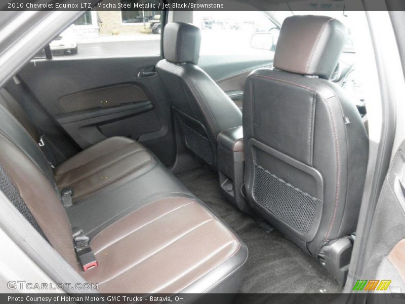 Mocha Steel Metallic / Jet Black/Brownstone 2010 Chevrolet Equinox LTZ