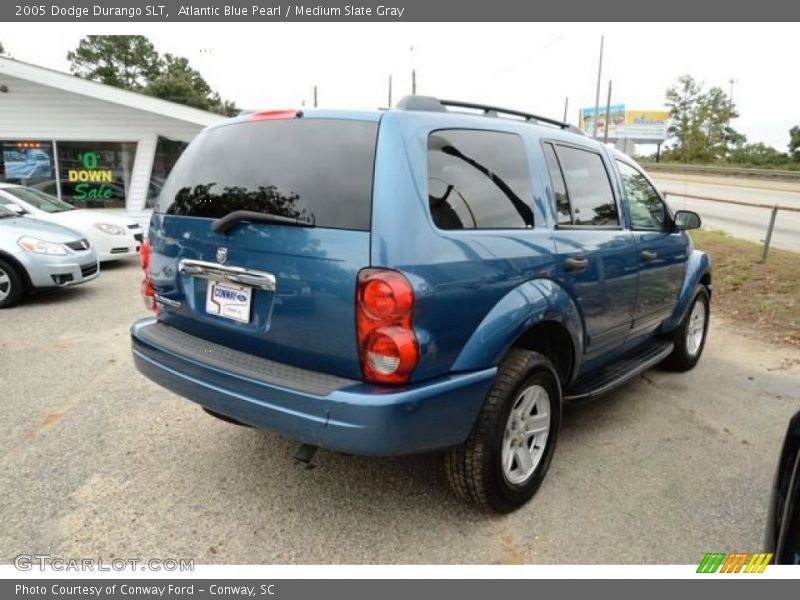Atlantic Blue Pearl / Medium Slate Gray 2005 Dodge Durango SLT