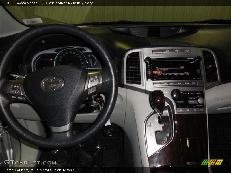 Classic Silver Metallic / Ivory 2012 Toyota Venza LE