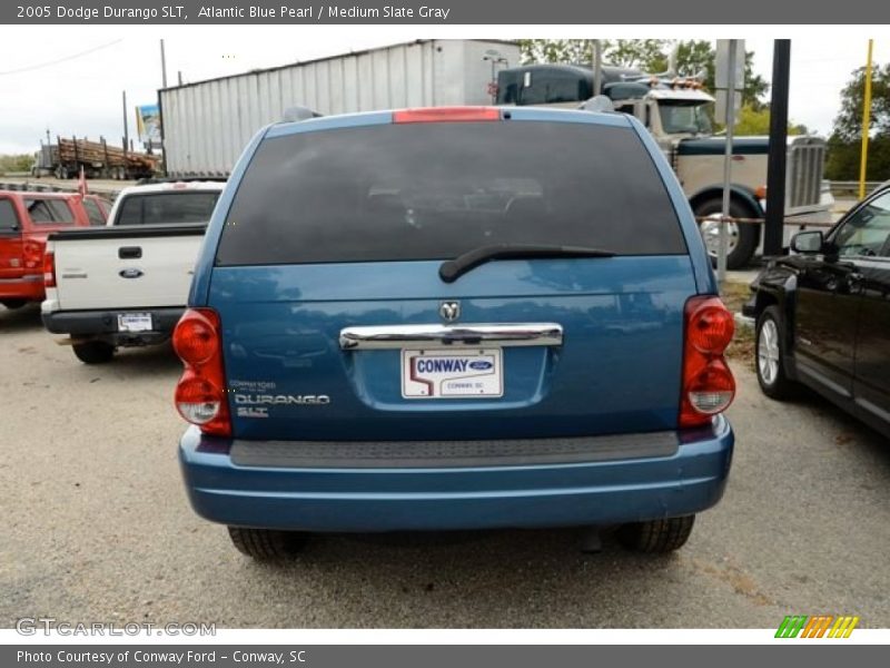 Atlantic Blue Pearl / Medium Slate Gray 2005 Dodge Durango SLT