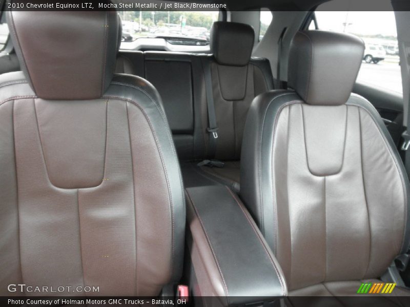 Mocha Steel Metallic / Jet Black/Brownstone 2010 Chevrolet Equinox LTZ