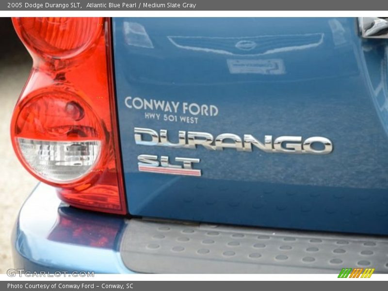 Atlantic Blue Pearl / Medium Slate Gray 2005 Dodge Durango SLT