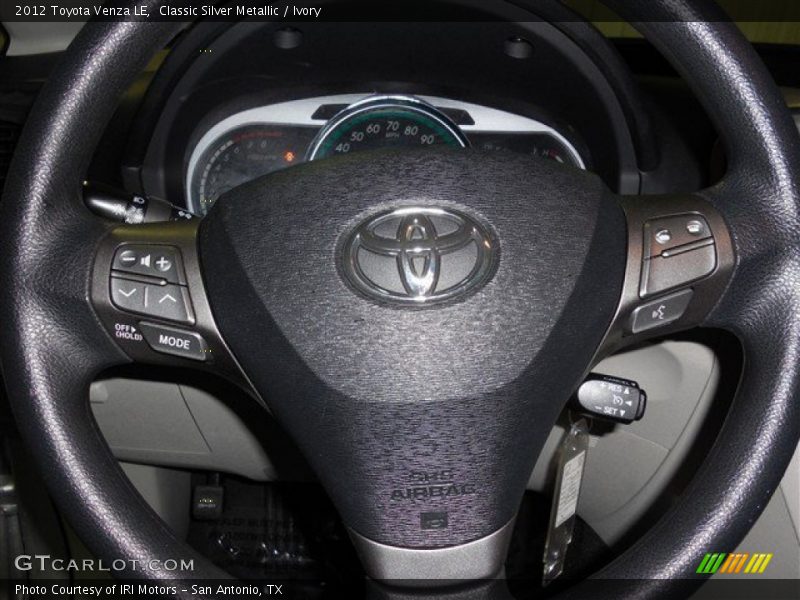 Classic Silver Metallic / Ivory 2012 Toyota Venza LE