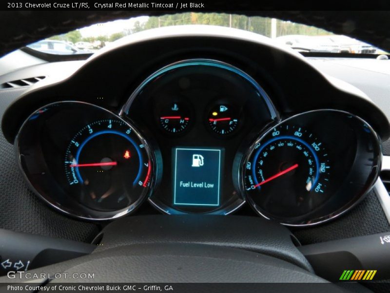 Crystal Red Metallic Tintcoat / Jet Black 2013 Chevrolet Cruze LT/RS