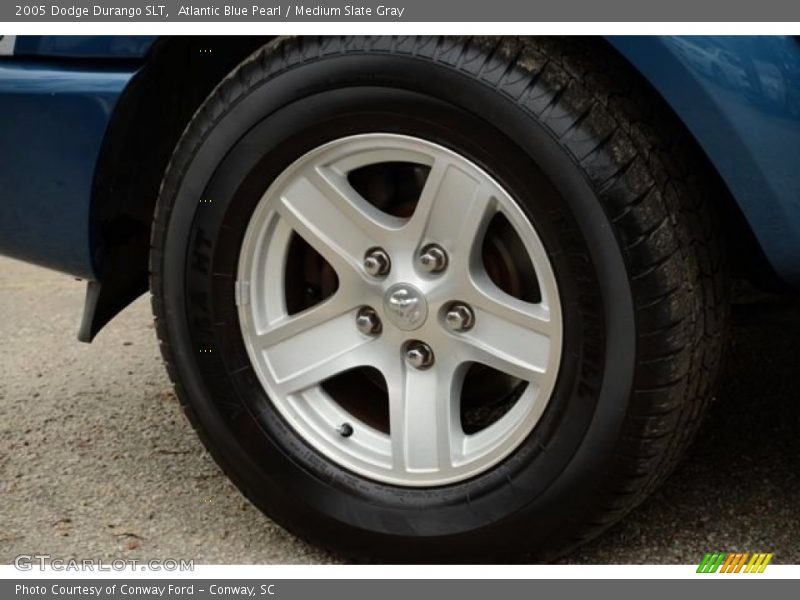 Atlantic Blue Pearl / Medium Slate Gray 2005 Dodge Durango SLT
