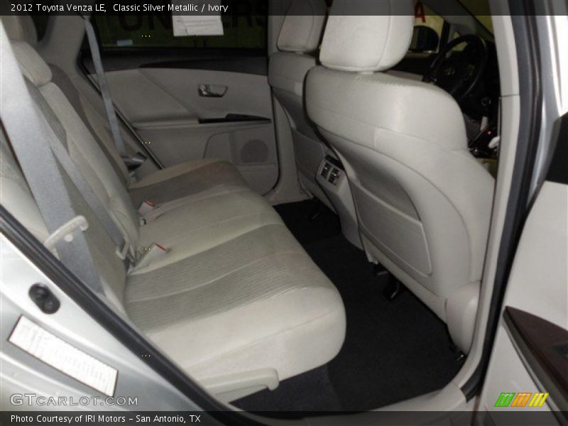 Classic Silver Metallic / Ivory 2012 Toyota Venza LE