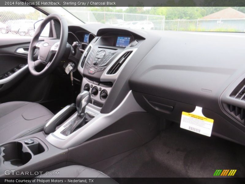 Sterling Gray / Charcoal Black 2014 Ford Focus SE Hatchback