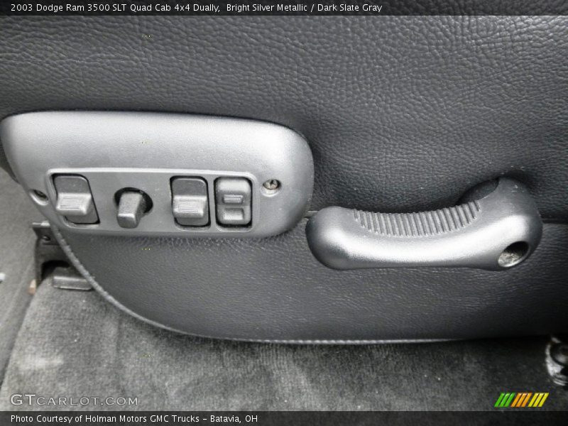 Bright Silver Metallic / Dark Slate Gray 2003 Dodge Ram 3500 SLT Quad Cab 4x4 Dually