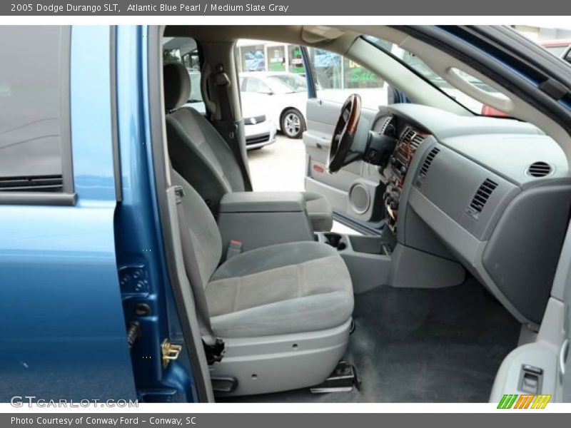 Atlantic Blue Pearl / Medium Slate Gray 2005 Dodge Durango SLT