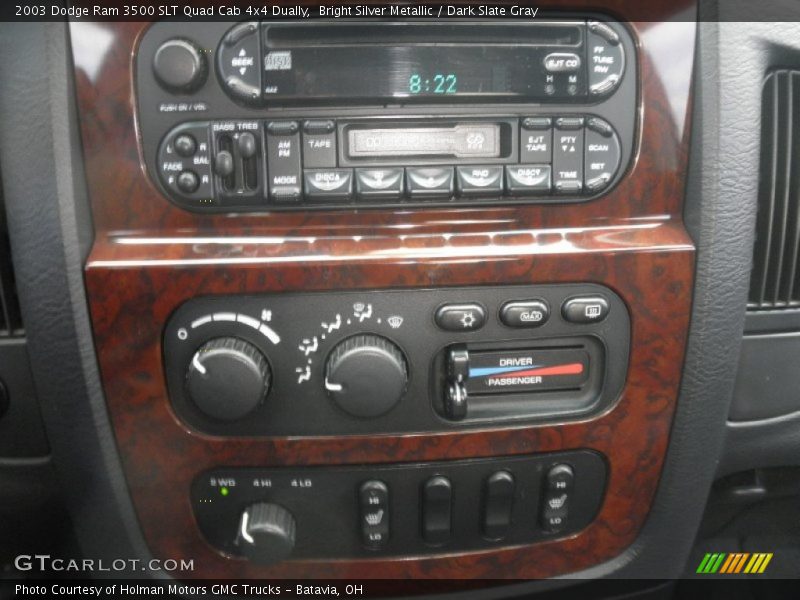 Controls of 2003 Ram 3500 SLT Quad Cab 4x4 Dually