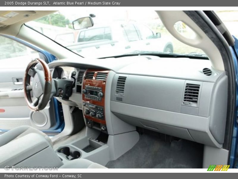Atlantic Blue Pearl / Medium Slate Gray 2005 Dodge Durango SLT
