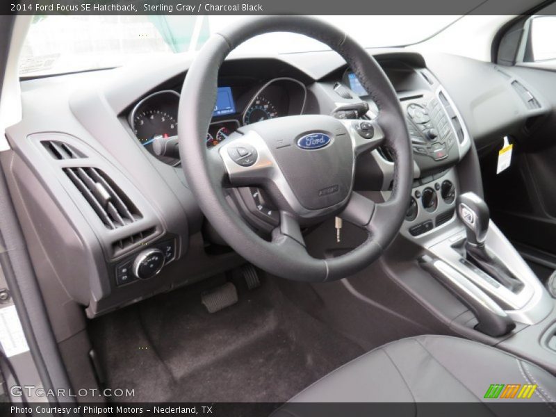 Sterling Gray / Charcoal Black 2014 Ford Focus SE Hatchback