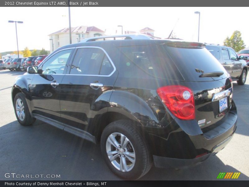 Black / Jet Black 2012 Chevrolet Equinox LTZ AWD