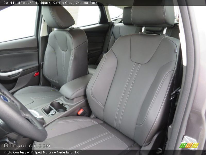 Sterling Gray / Charcoal Black 2014 Ford Focus SE Hatchback