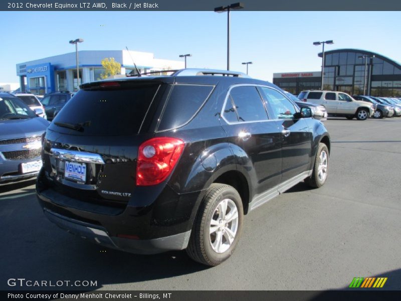 Black / Jet Black 2012 Chevrolet Equinox LTZ AWD