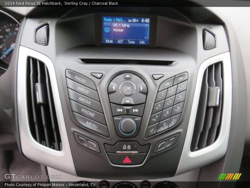 Sterling Gray / Charcoal Black 2014 Ford Focus SE Hatchback
