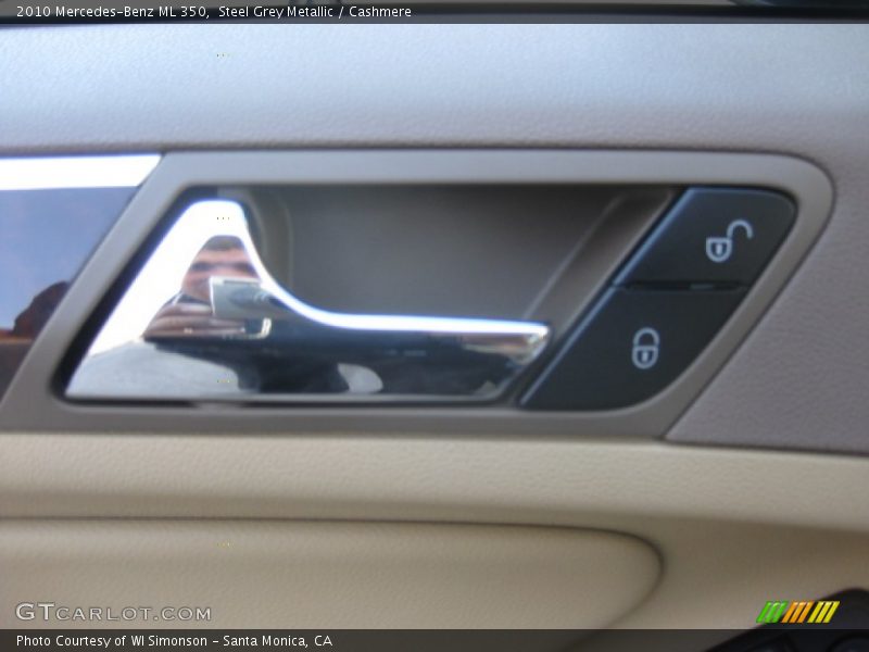Steel Grey Metallic / Cashmere 2010 Mercedes-Benz ML 350