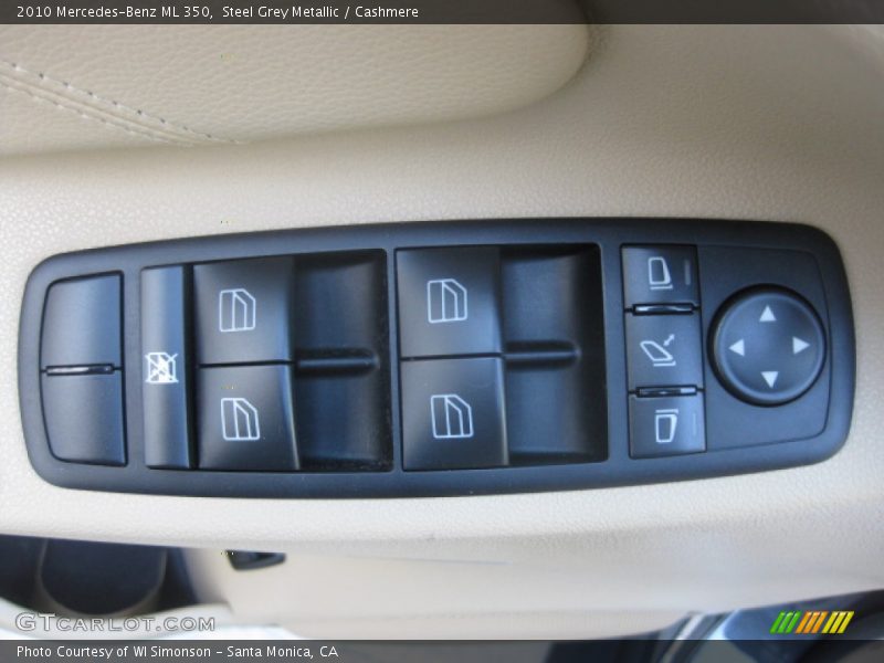 Steel Grey Metallic / Cashmere 2010 Mercedes-Benz ML 350
