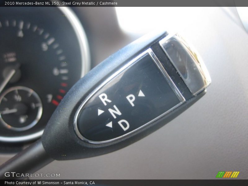 Steel Grey Metallic / Cashmere 2010 Mercedes-Benz ML 350