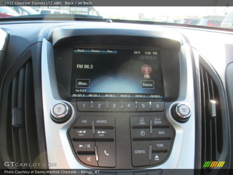Black / Jet Black 2012 Chevrolet Equinox LTZ AWD