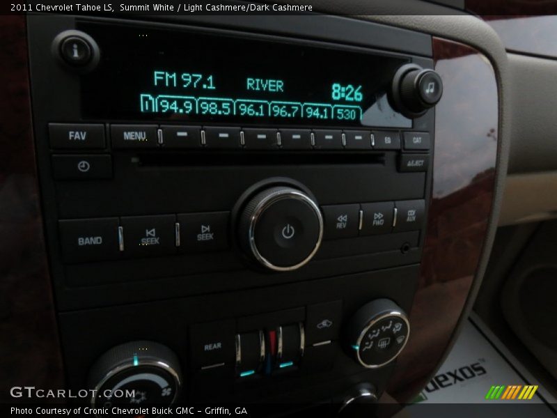 Summit White / Light Cashmere/Dark Cashmere 2011 Chevrolet Tahoe LS