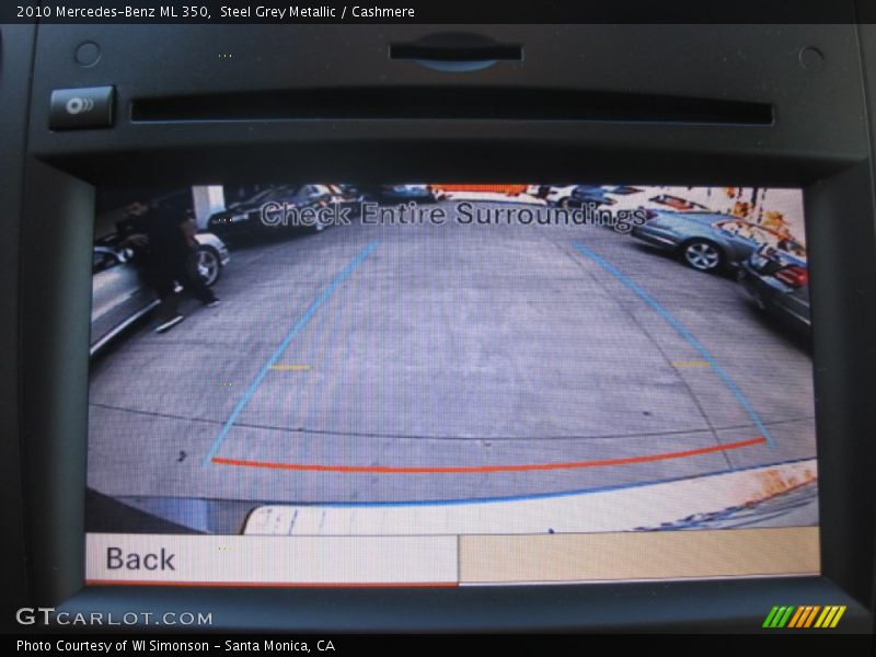 Steel Grey Metallic / Cashmere 2010 Mercedes-Benz ML 350